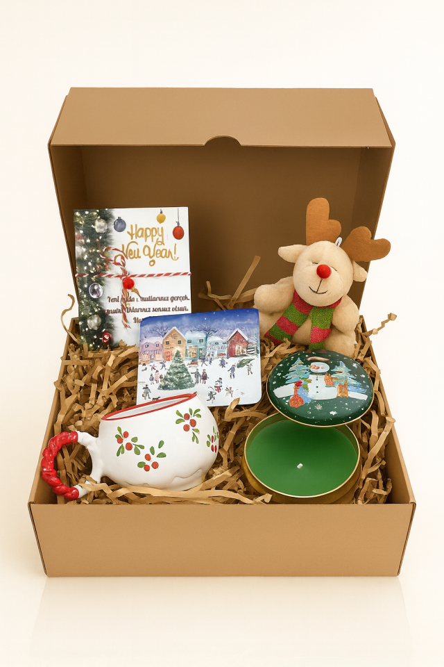 Şans Temalı Yılbaşı Hediyelik Kutu Seti