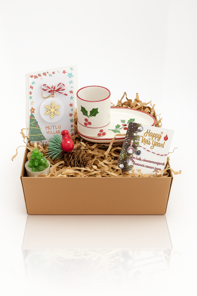 Hatır Temalı Yılbaşı Hediyelik Kutu Seti