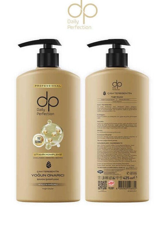 DP Daily Perfection Çam Terebentin Yoğun Onarıcı Bakım Şampuanı 425 ml