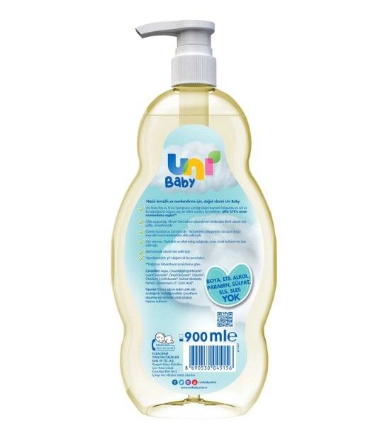 Uni Baby Bebek Saç Ve Vücut Şampuanı 900 ml